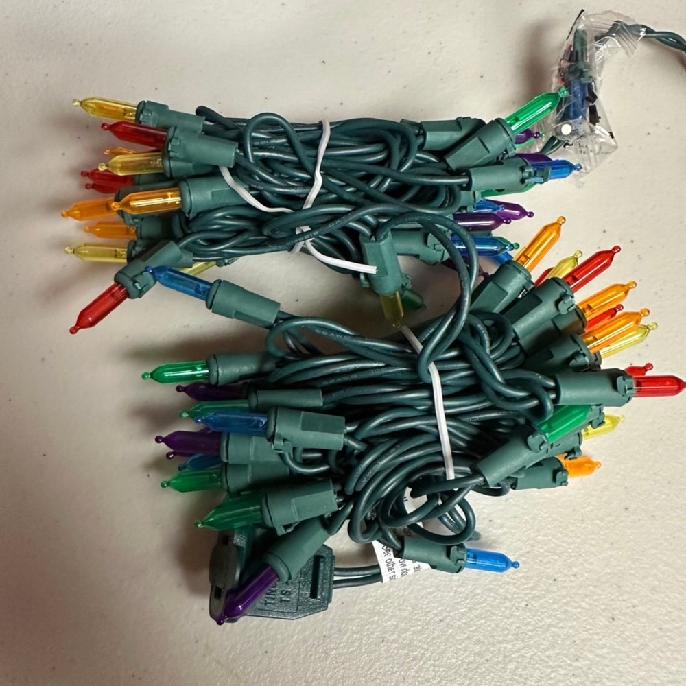 Merry Brite Multi-Color LED Mini-Style String Lights - Picture 5 of 5